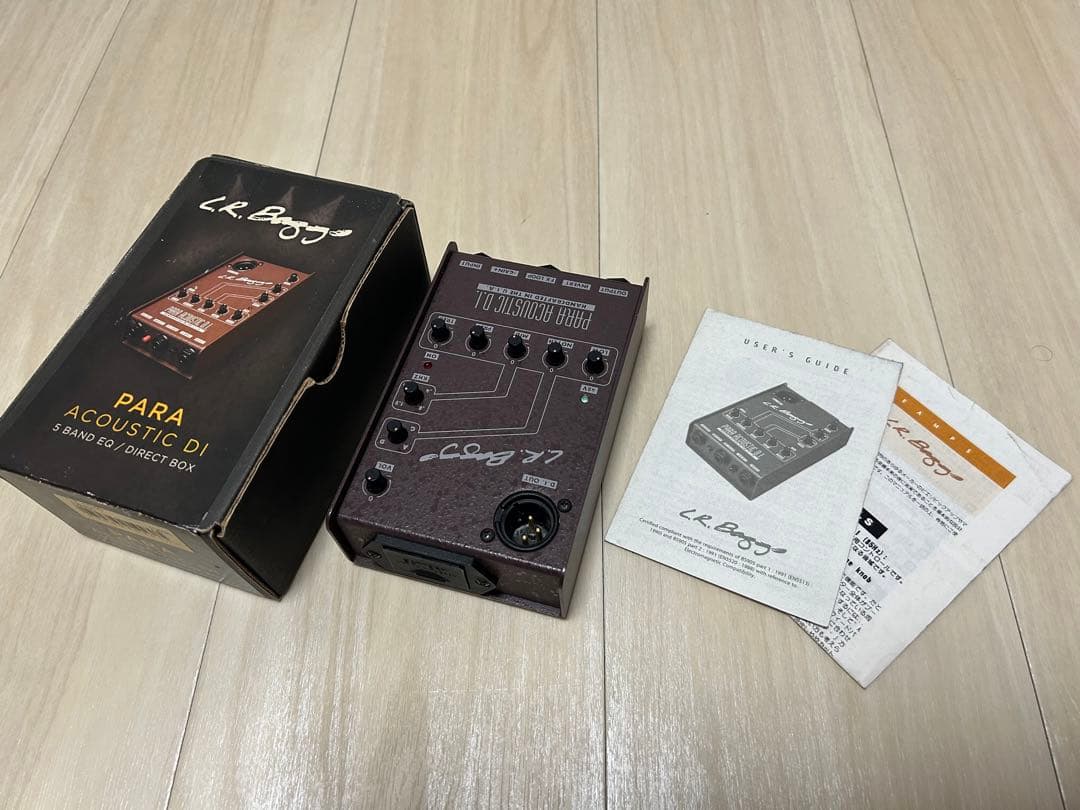 L.R.Baggs Para Acoustic DI 箱付き　動作確認済　ギター