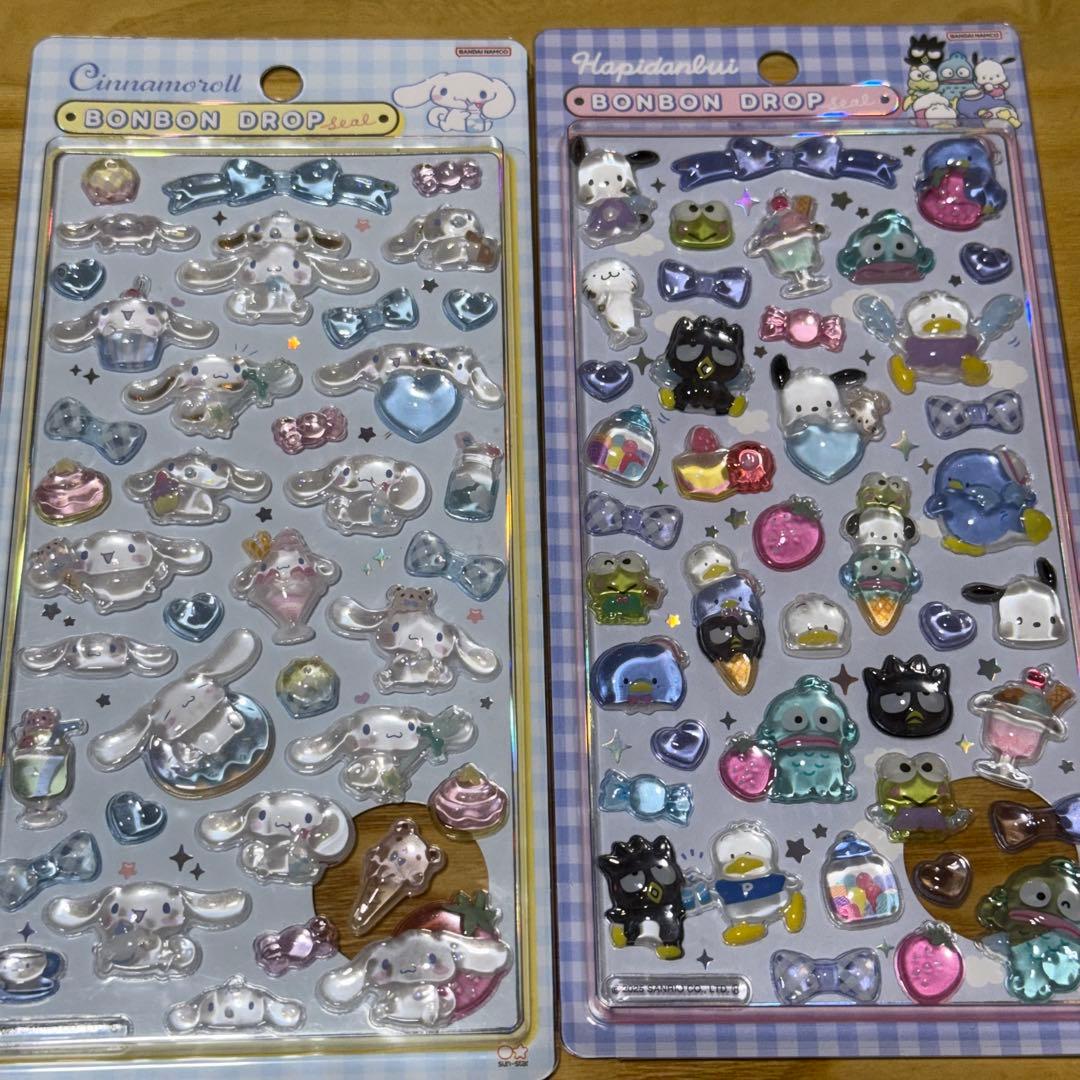 ボンボンドロップシール　サンリオ第二弾6種セット