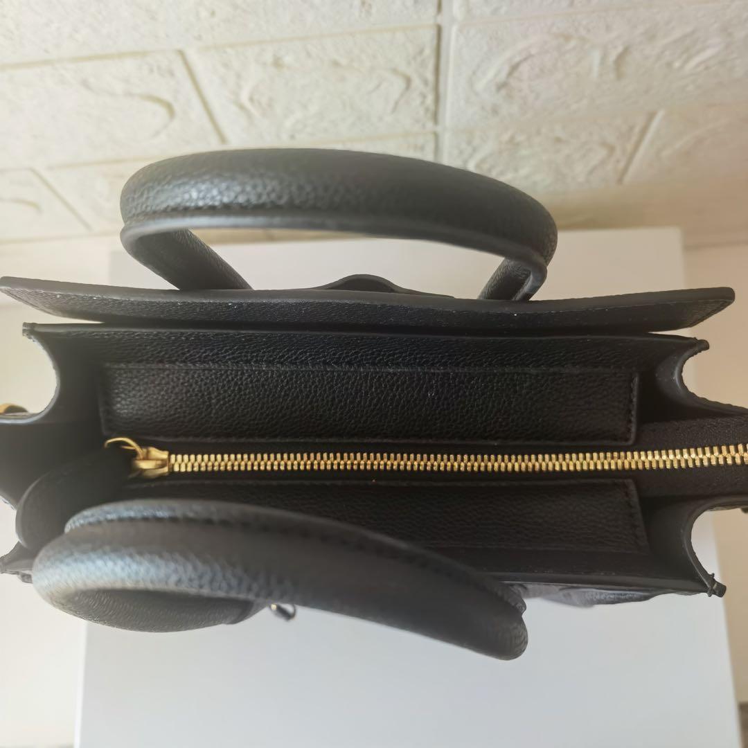 美品★ブラック ハンドバッグ