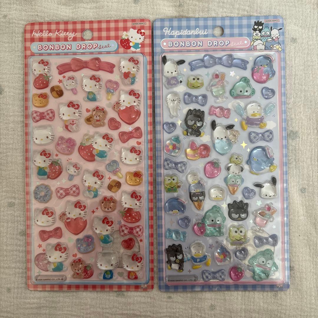 正規品 ボンボンドロップシール サンリオ 6種セット 第二弾 ボンドロ
