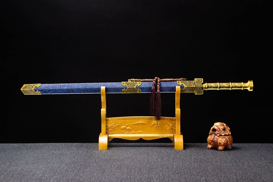 秦王漢剣-高性能マンガン鋼 古兵器 武具　刀装具　日本刀　模造刀 居合刀