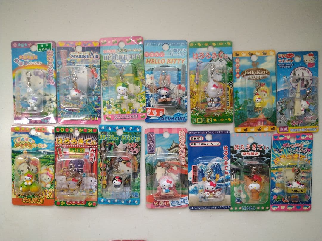 ご当地キティ　ストラップ　まとめ売り