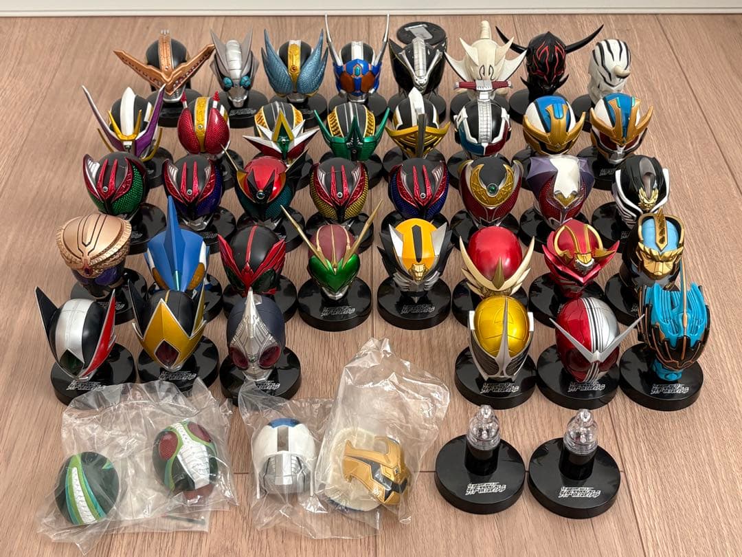 仮面ライダー ライダーマスクコレクション 40個セット