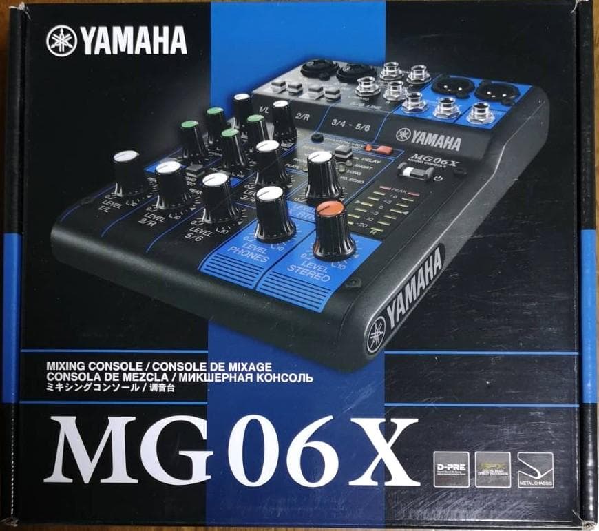 YAMAHA MG06X アナログミキサー
