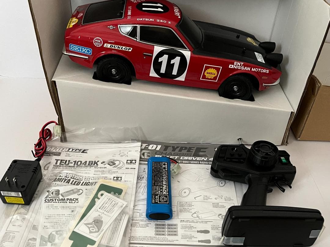 タミヤ 1/10 XB PRO DATSUN 240Z RALLY TT-01E