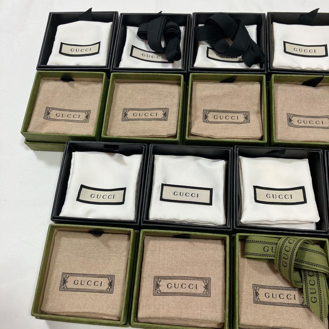 美品　グッチ　保存袋　空箱　18個セット　アクセサリー入れ