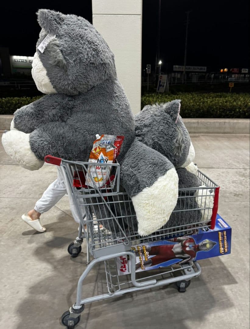 コストコ ルシファー 特大ぬいぐるみ ブランケット付き クリスマスプレゼントに