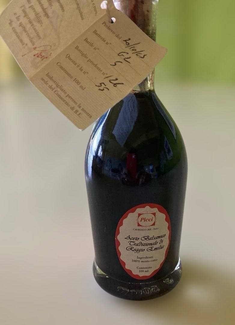 最高品質のAcetaia Piccl 社のバルサミコ100ml