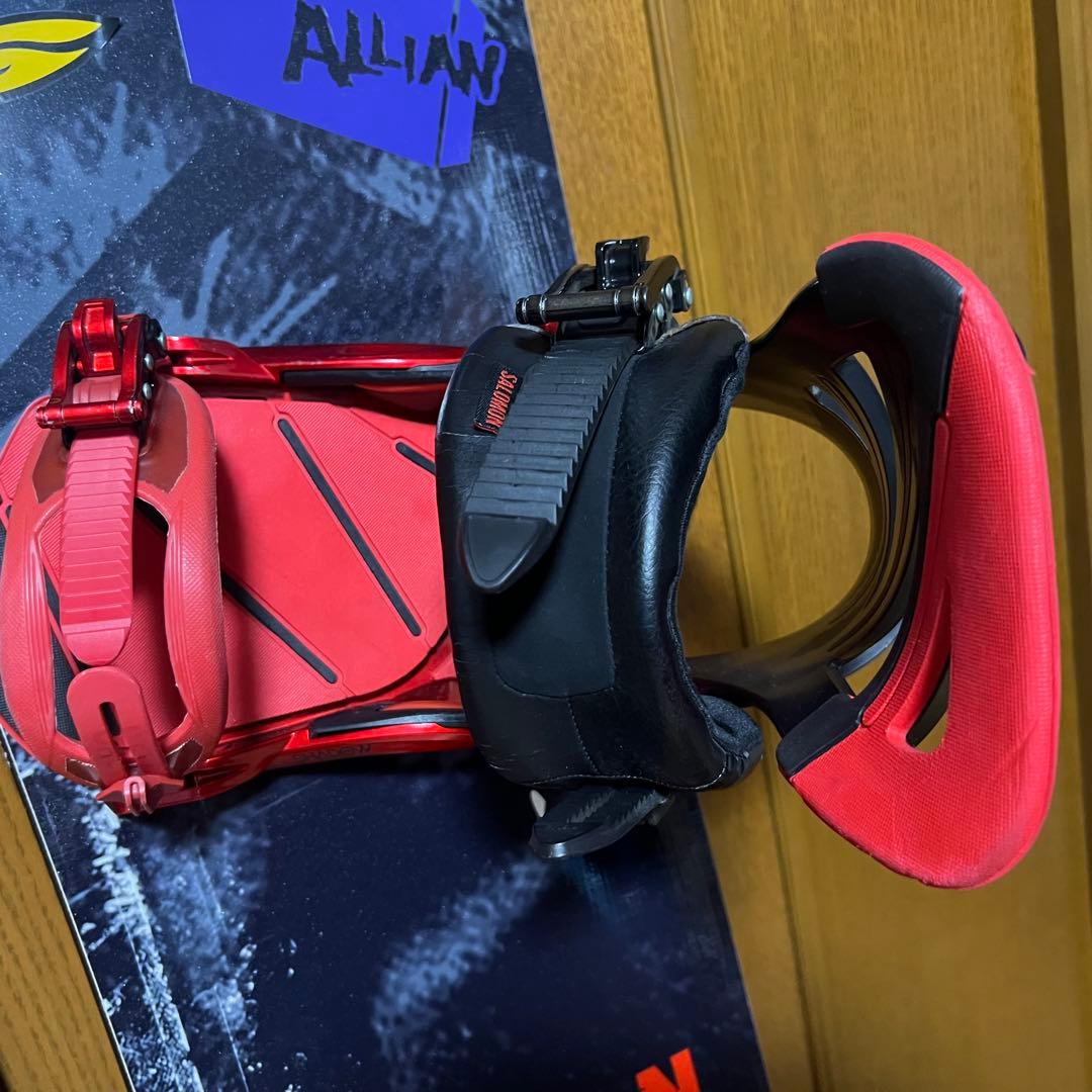 ALLIAN PRISM 152+SALOMON SHADOWビンディング付き