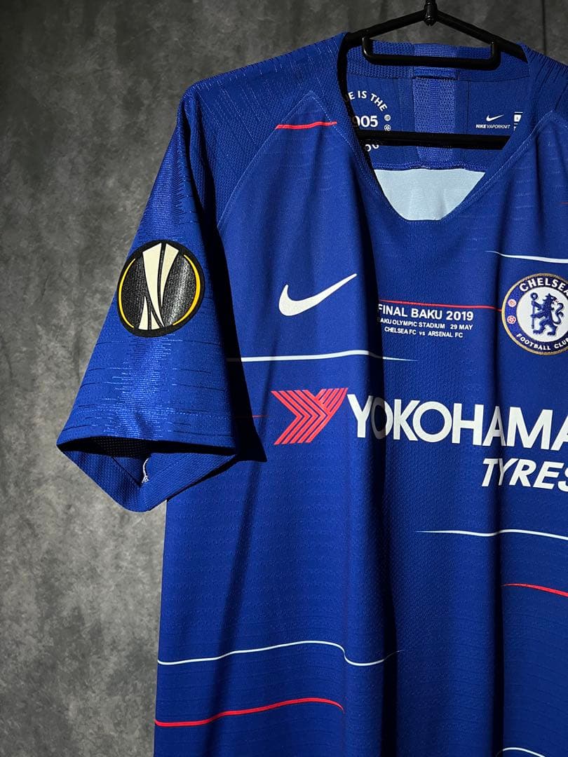 【正規品】アザール ＃１０ チェルシー１８／１９ EL決勝仕様 (H)