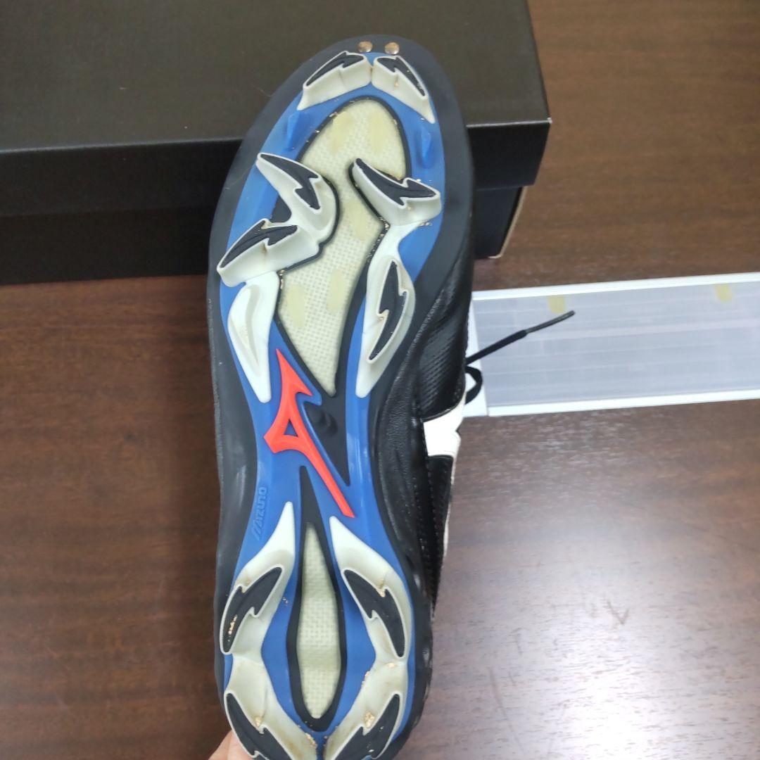 Mizuno スポーツシューズ 黒 スパイクシューズソフト用グローブボールセット