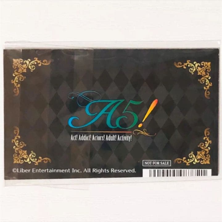 新品★A3★秋組【七尾太一】ランダム★特典★ホスト名刺風カード