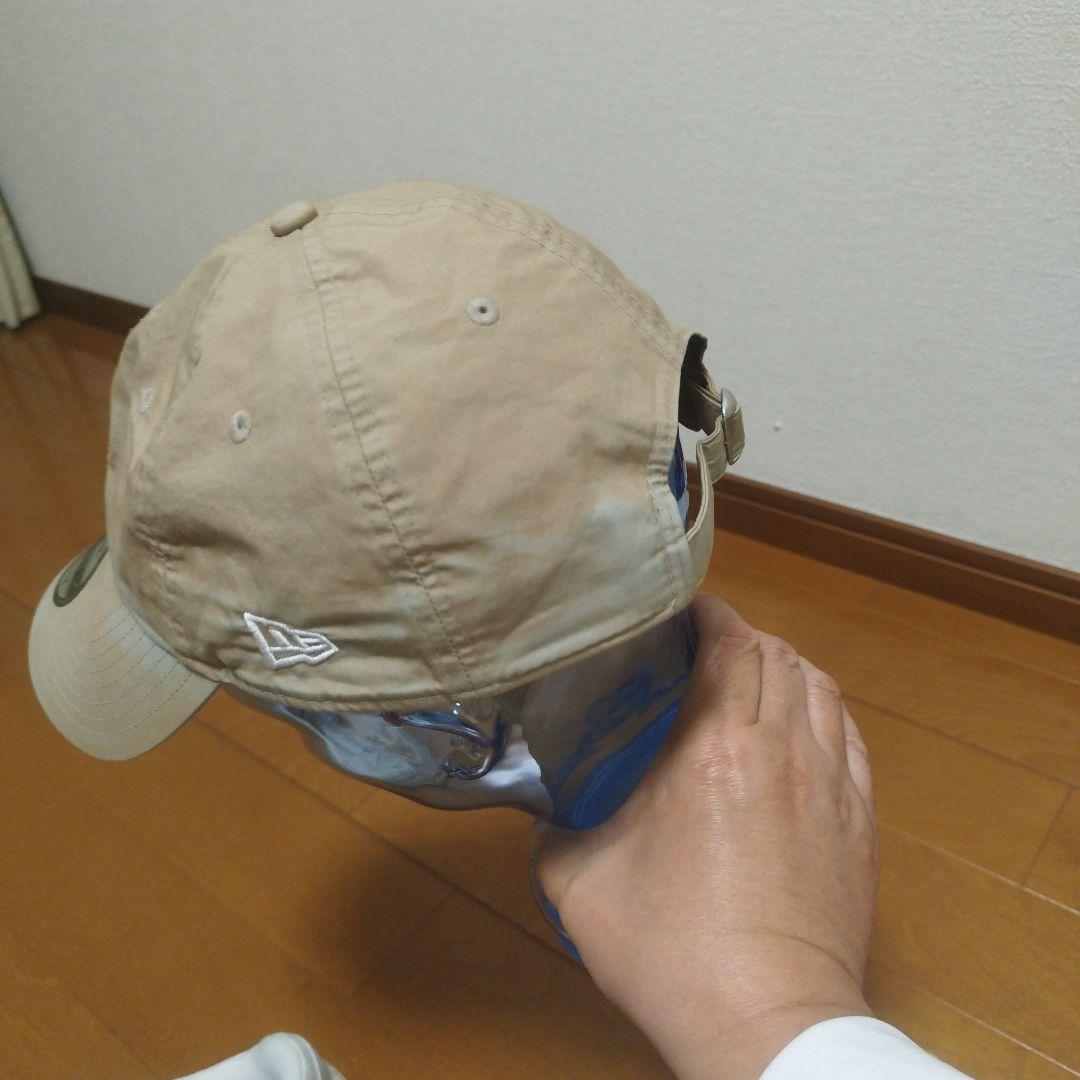 フェードあり　ニューエラ　ヤンキース　ベージュ　9THIRTY