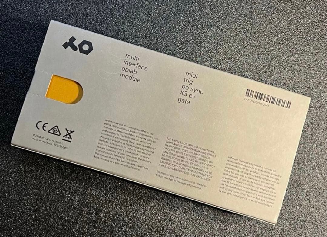 DTM・DAW teenage engineering OP-Z oplab module