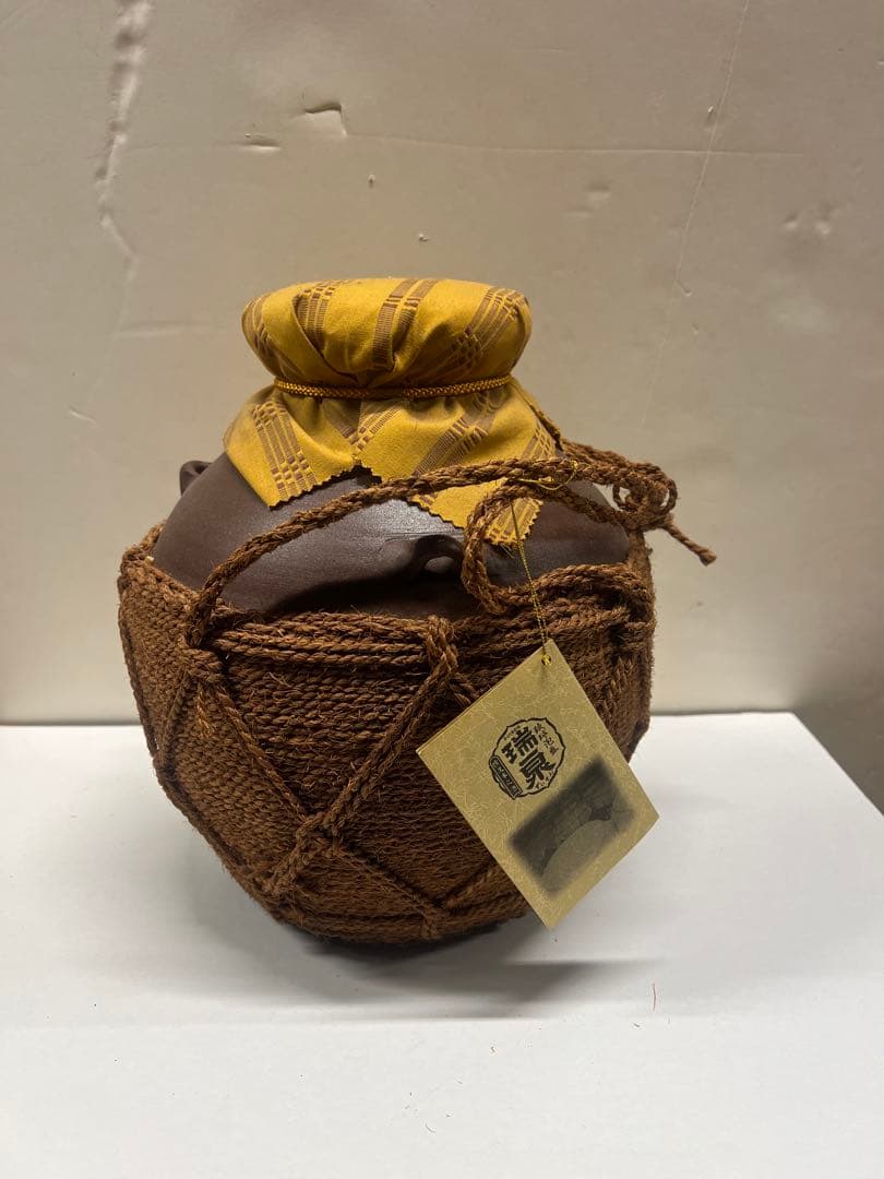 未開栓 瑞泉 琉球泡盛 43度 5.4L 3升 古酒 壺 縄包み 沖縄　送料込み