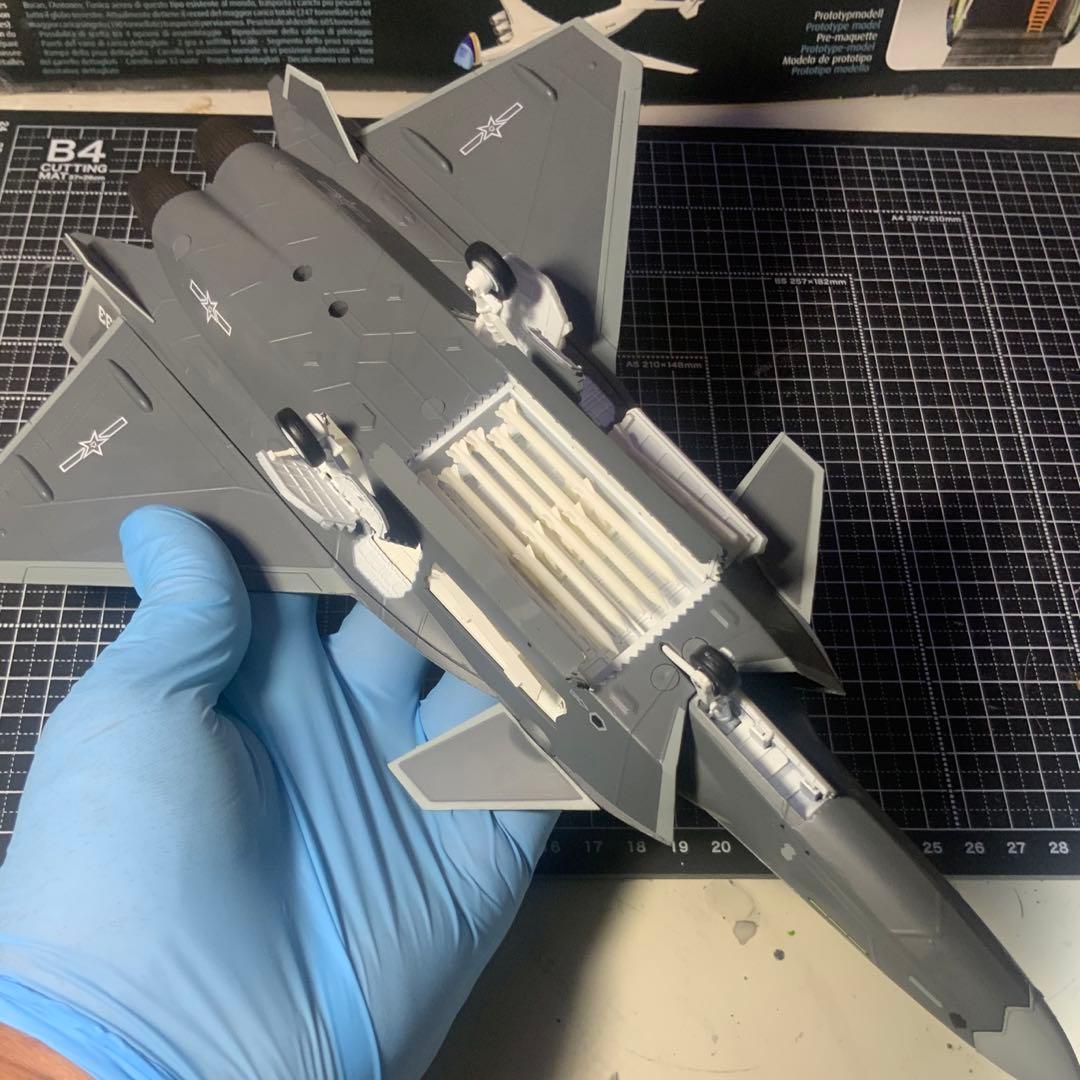 1／72スケール中国軍J20ステルス戦闘機