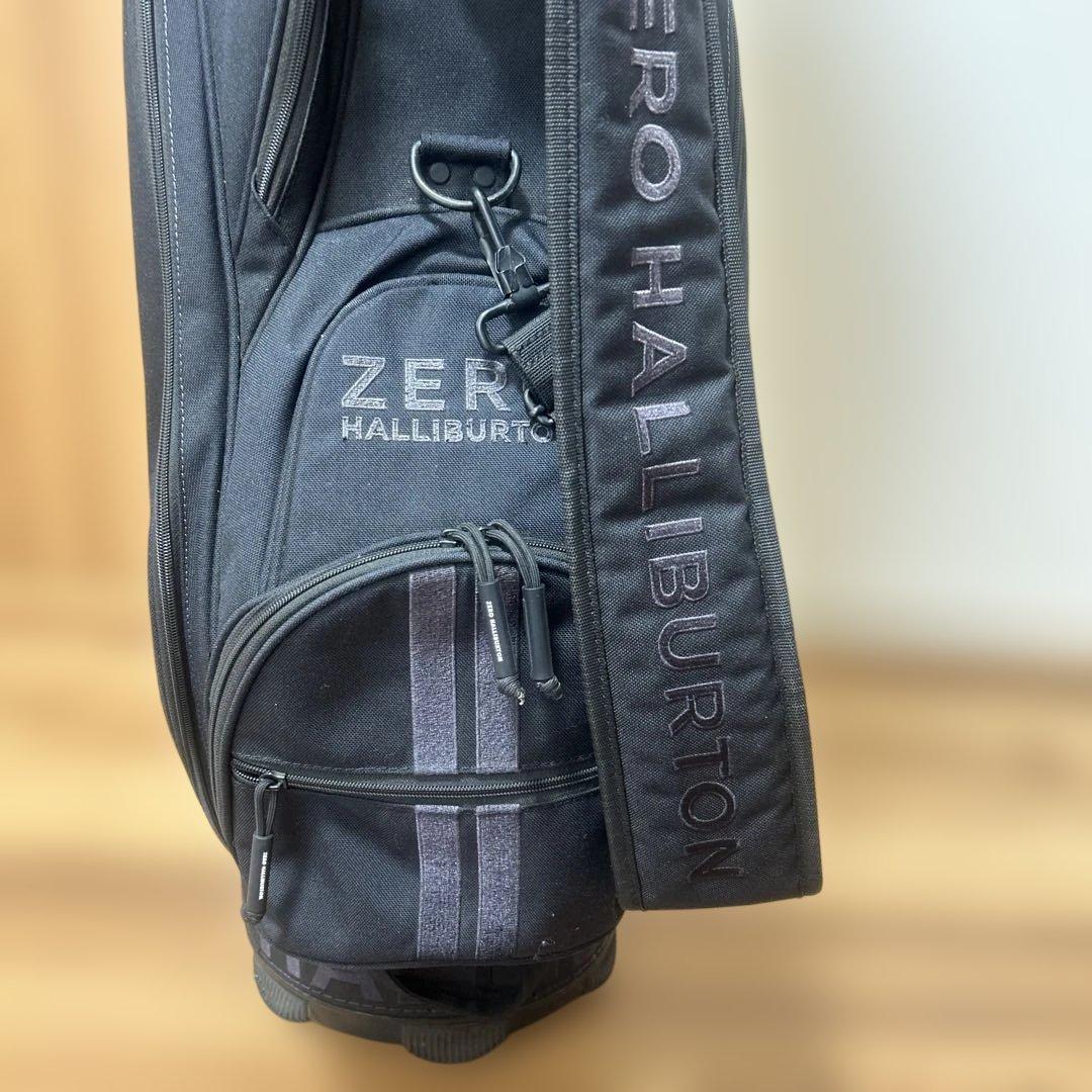 ZERO HALLIBURTON ブラック キャディバッグ