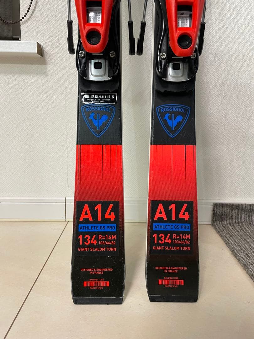 ジョージ　ROSSIGNOL HERO スキー板 134 cm
