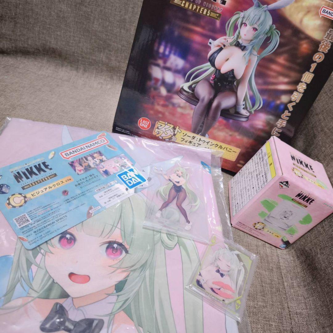 一番くじ 勝利の女神 ニケ NIKKE ラストワン賞 ソーダ フィギュア セット