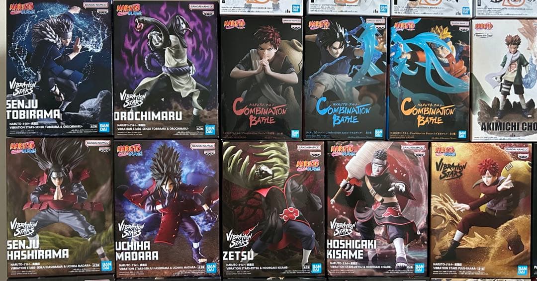 NARUTOナルトフィギュア35点セットまとめ売り造形忍界大戦ロック・リー我愛羅