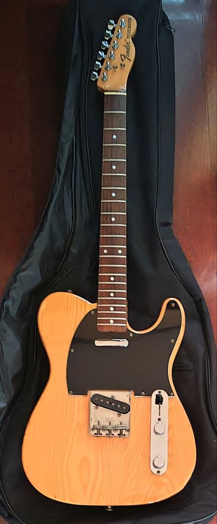 ヴィンテージギターFenderJapanテレキャスタフェンダーAシリアルケース付