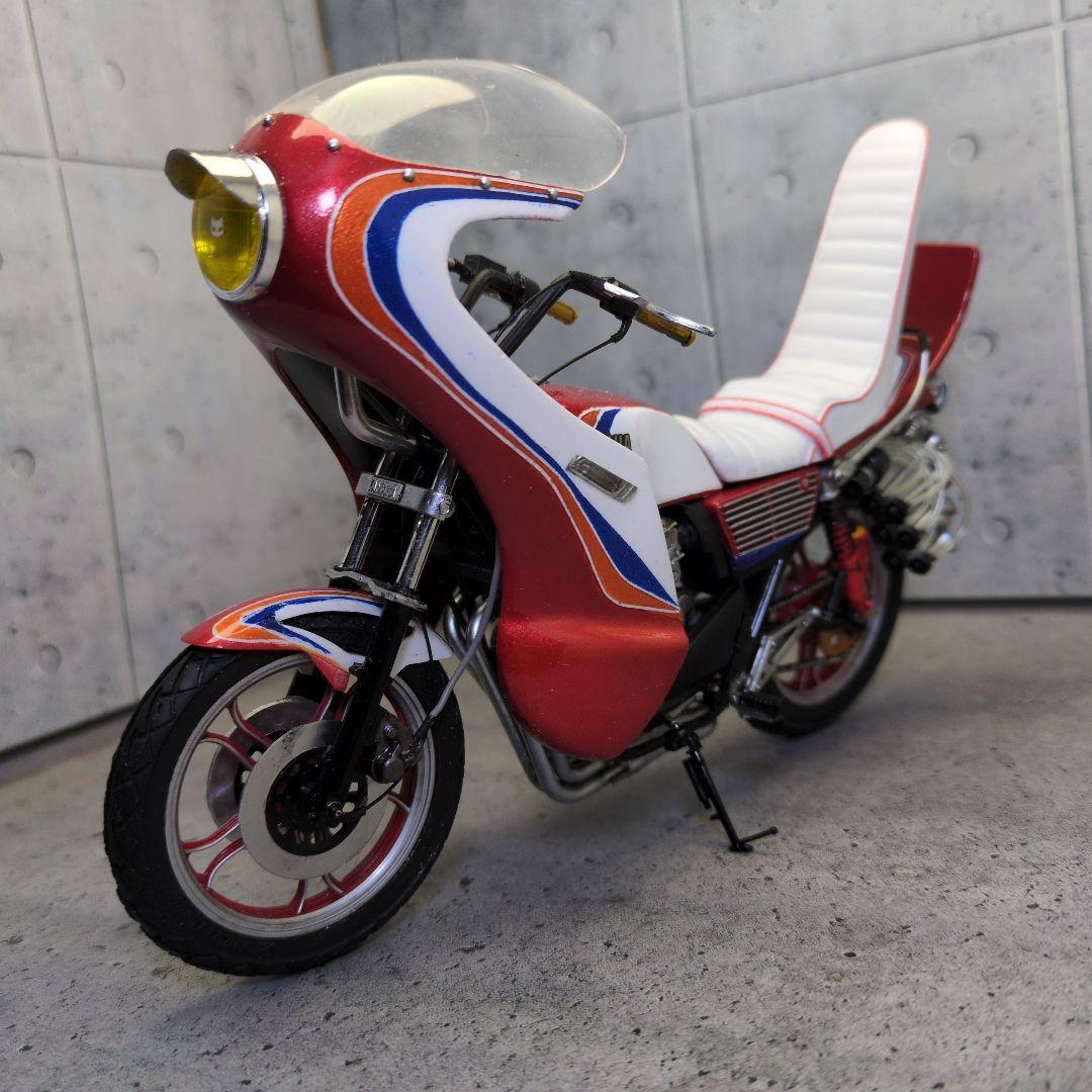 アオシマ製1/12ヤマハXJ400プラモデル