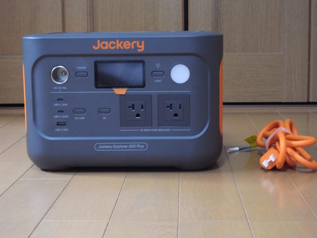 Jackery ポータブル電源 600 Plus