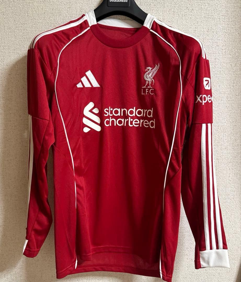 リバプール　長袖　ユニフォーム　25/26
