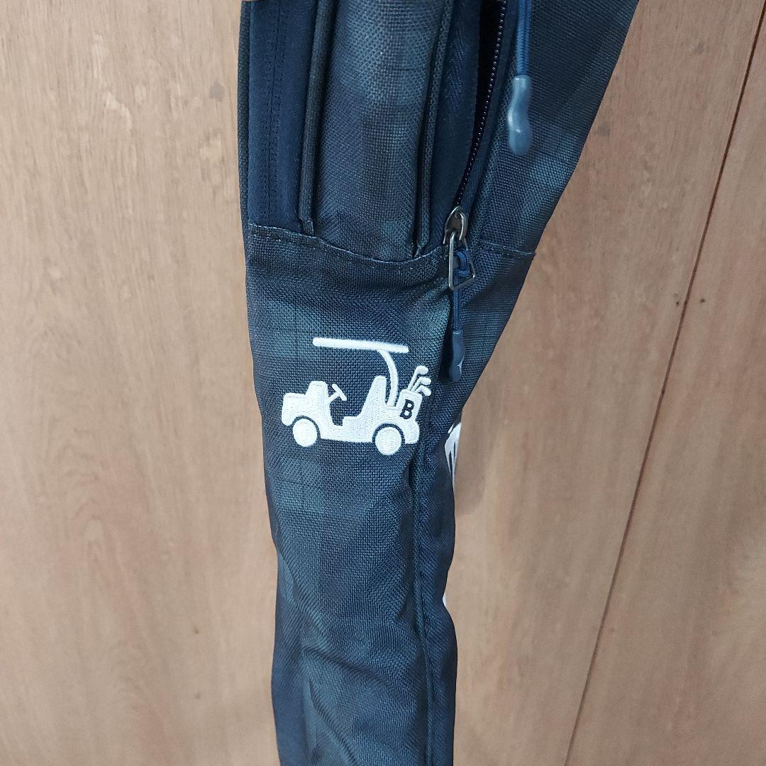 極美品〈BEAMS GOLF〉クラブケース ネイビー チェック柄