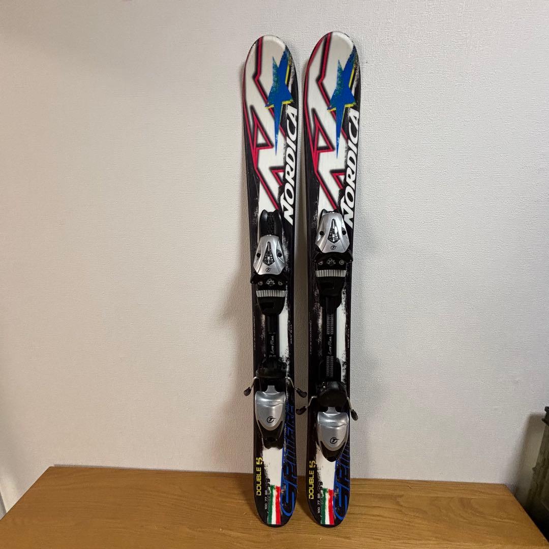 ノルディカ　ファンスキー ショートスキー99cm 工具不要　調整ビンディング付