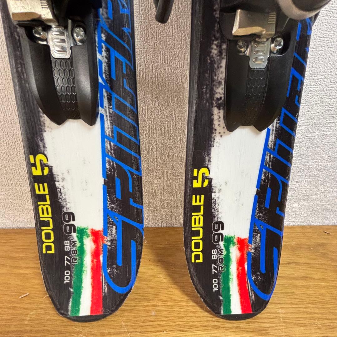 ノルディカ　ファンスキー ショートスキー99cm 工具不要　調整ビンディング付