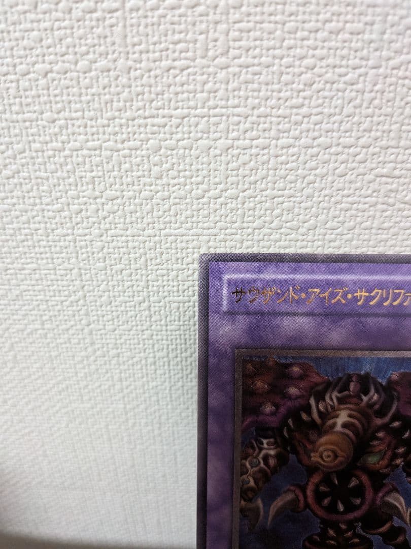 ヨッシー　美品〜極美品　サウザンド・アイズ・サクリファイス　レリーフ遊戯王