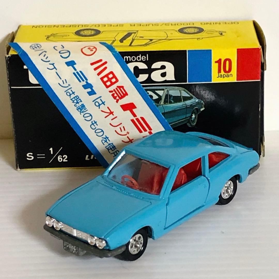 トミカ黒箱　No.10 いすゞ117クーペ1800XE (小田急特注)