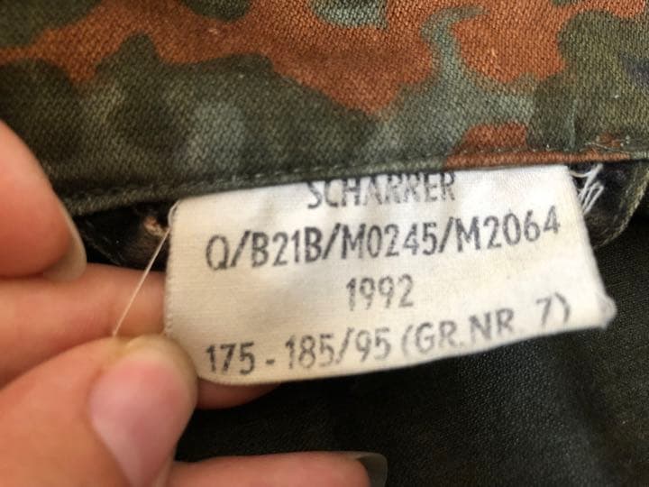 ドイツ軍服　本物[戦車の運転手のユニフォーム]