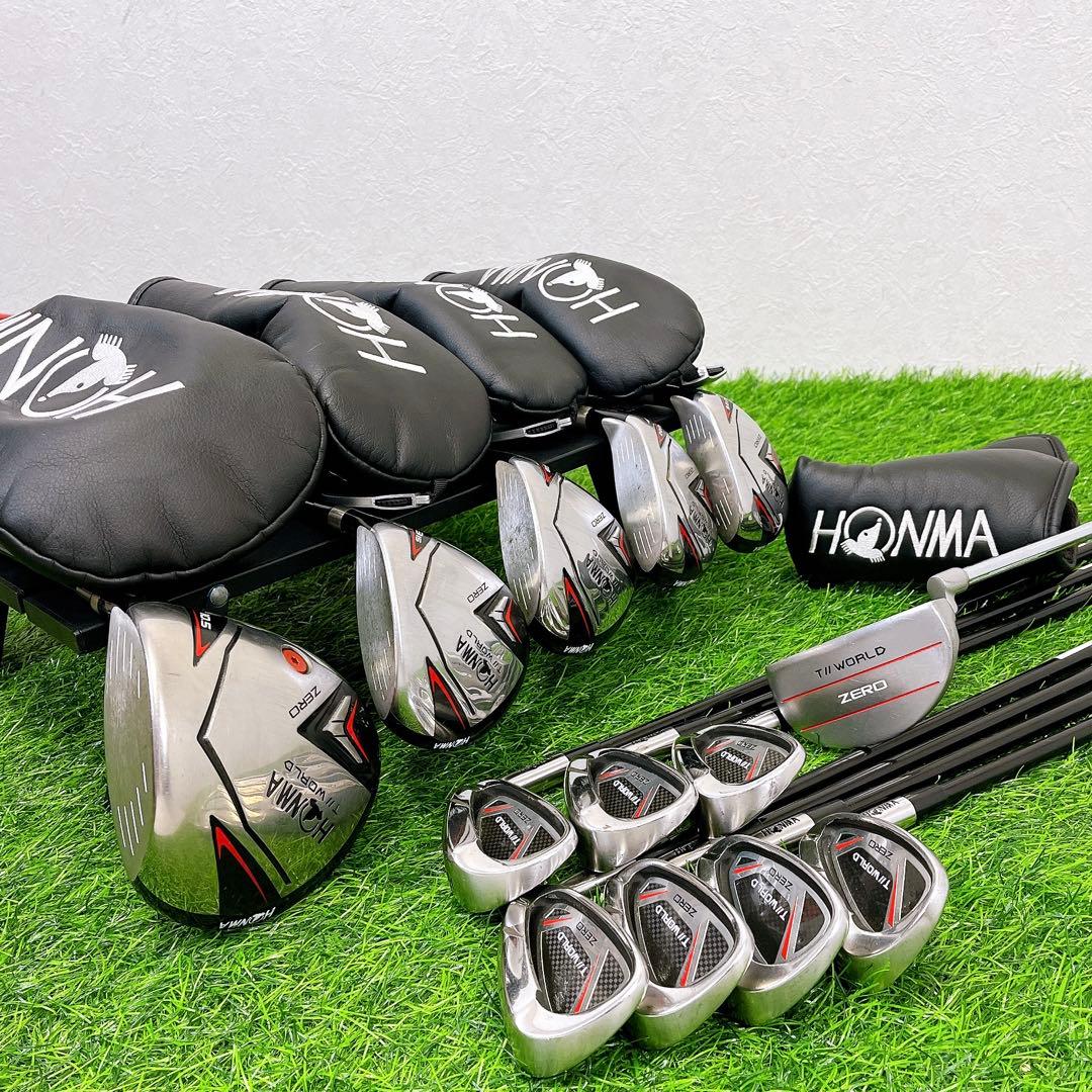 【クラブセットのみ】ホンマ　ツアーワールドゼロ　HONMA TOUR WORLD