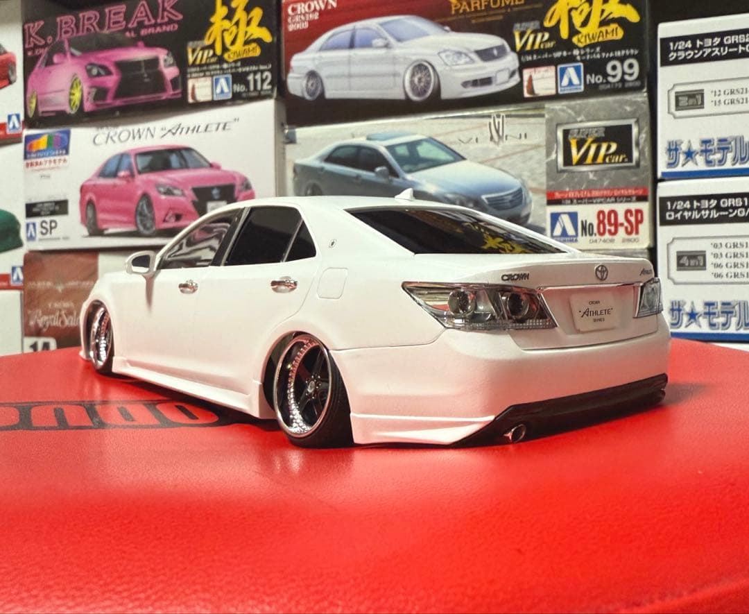 アオシマ GRS214 クラウン アスリート 後期型