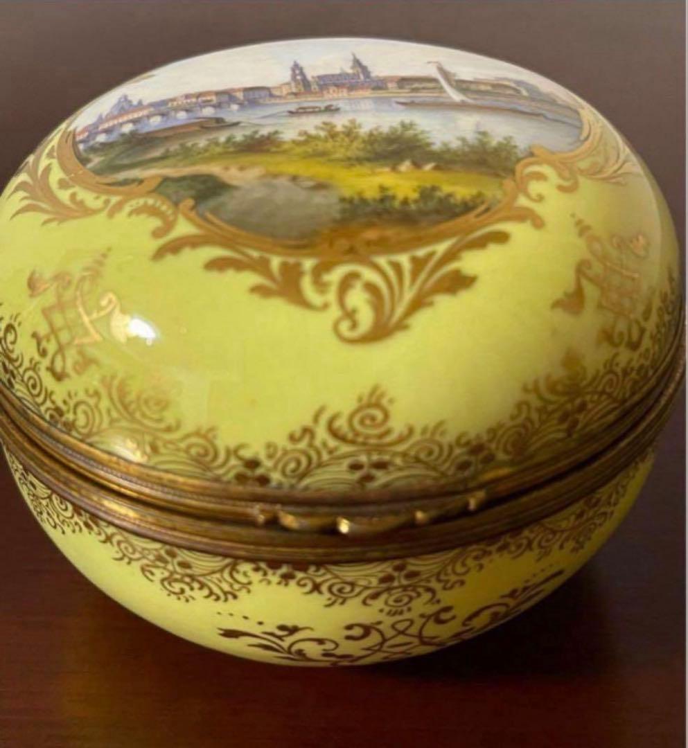 アンティークマイセン　ネームドビュー　【Dresden】