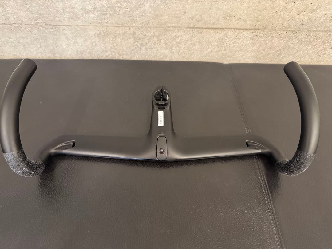 BLACK INC 一体型エアロバーステム AB02 400/90mm