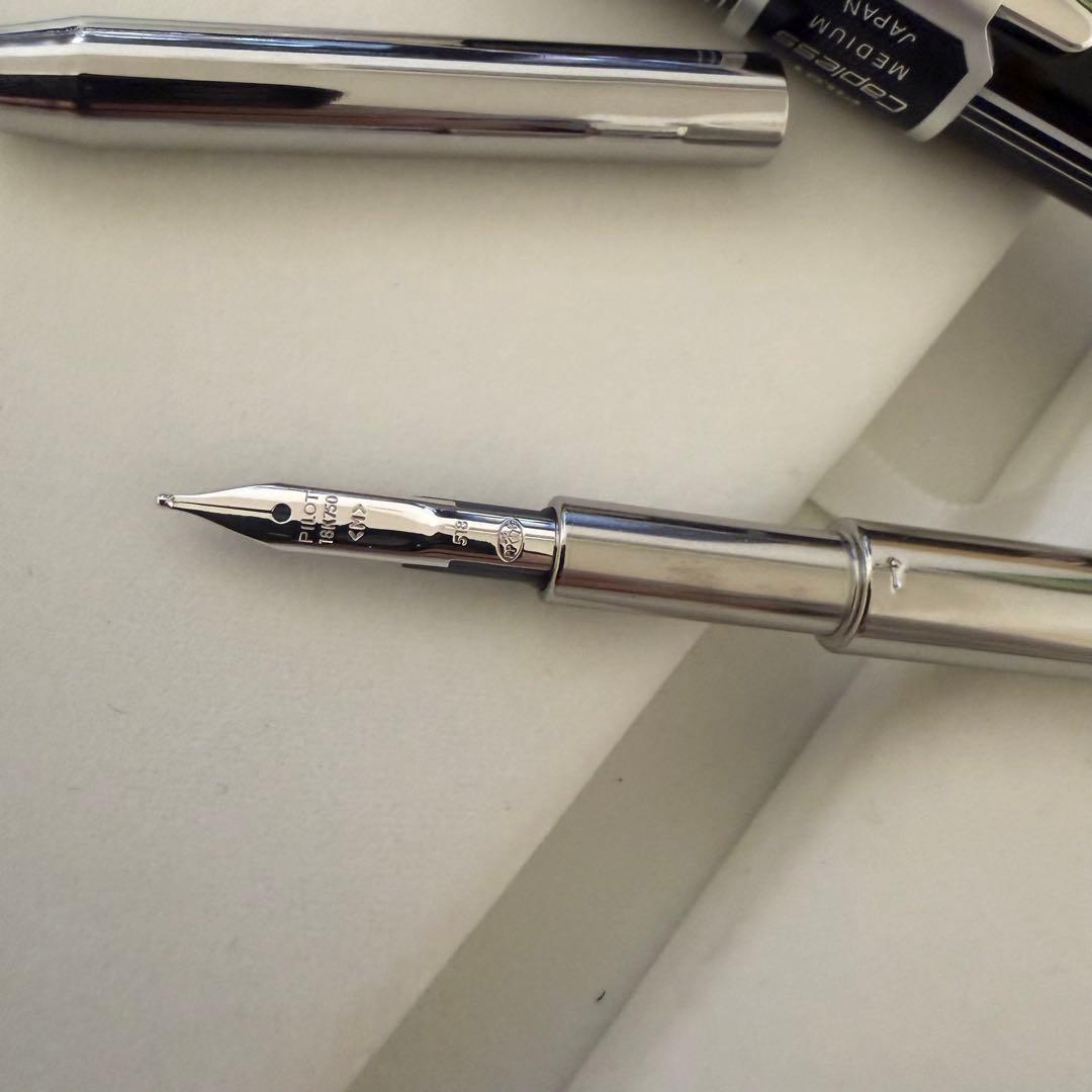 パイロット キャップレス 2018限定 クロスドライン 万年筆