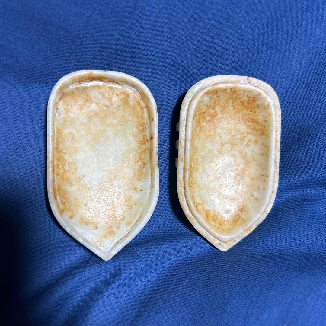 中国アンティーク 清古玉蝉 香合