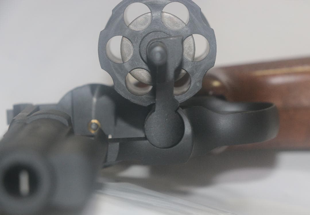 マルシン製ＨＷ樹脂製モデルガン S＆W M586 マグナム ４インチＳＰＧ合法品