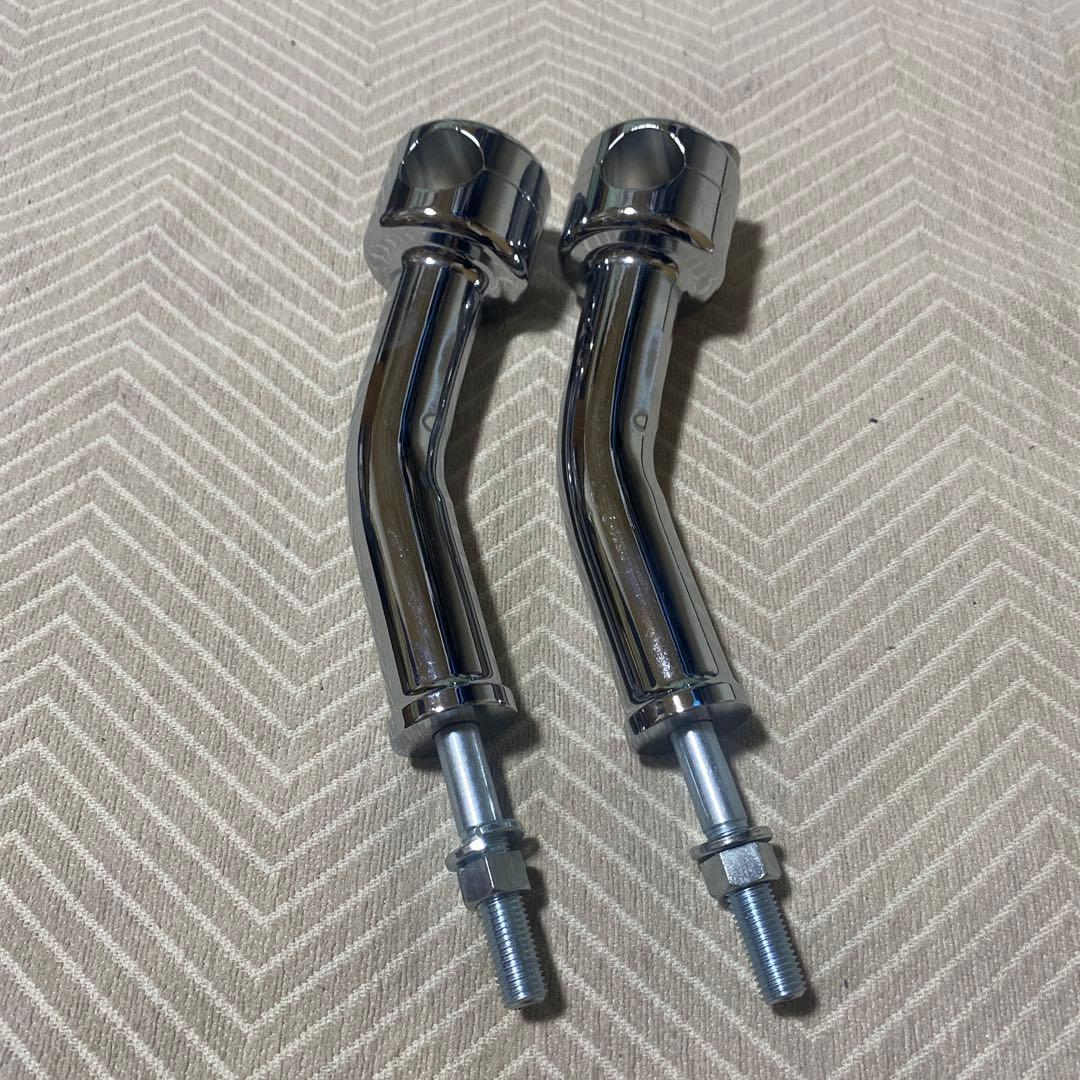 貴重22.2丸型ハンドルポスト