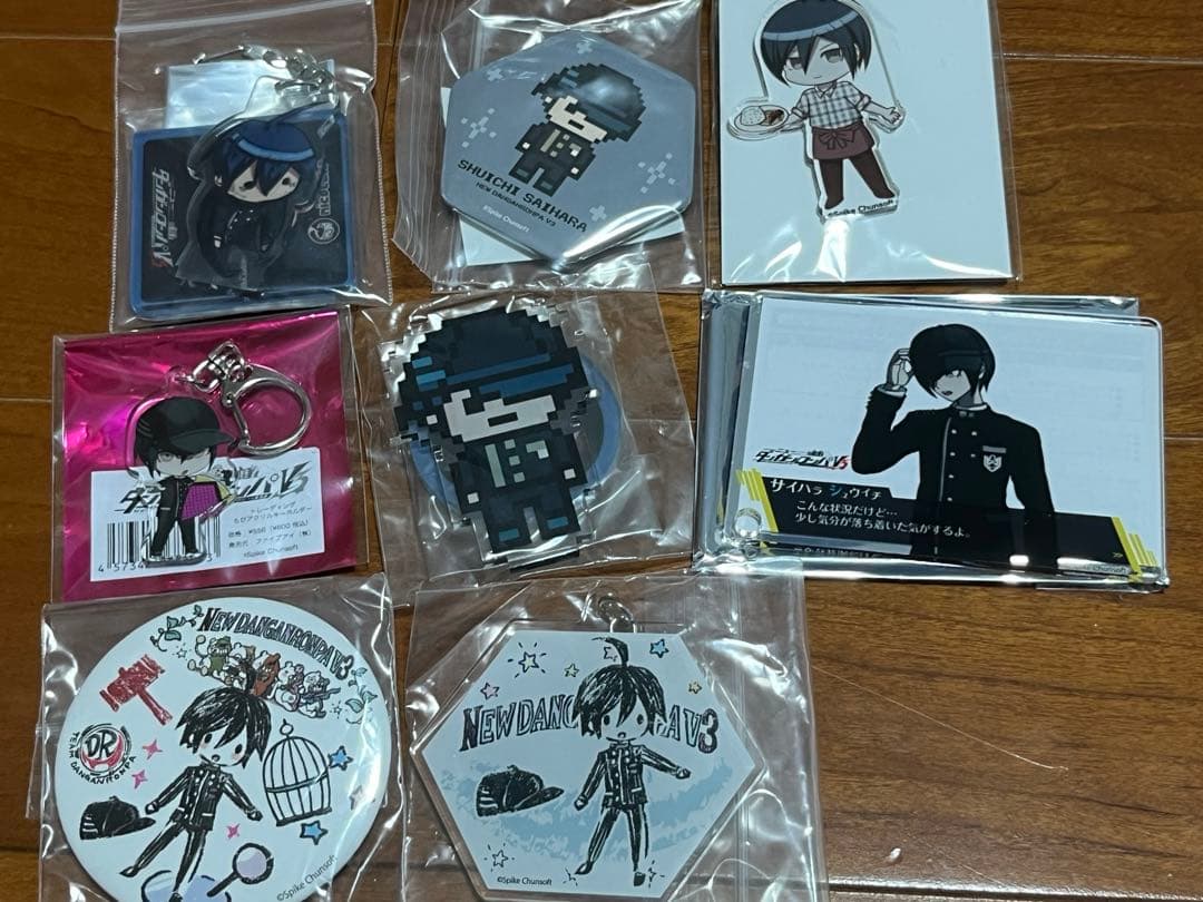 ダンガンロンパ  最原　フォトカード　グラフアート　缶バッジ　アクスタ