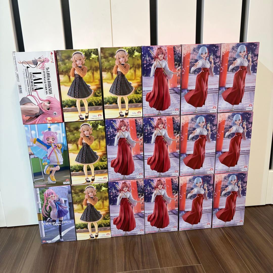 甘神さんちの縁結び フィギュア 甘神夕奈 朝姫 まとめ売り　美少女