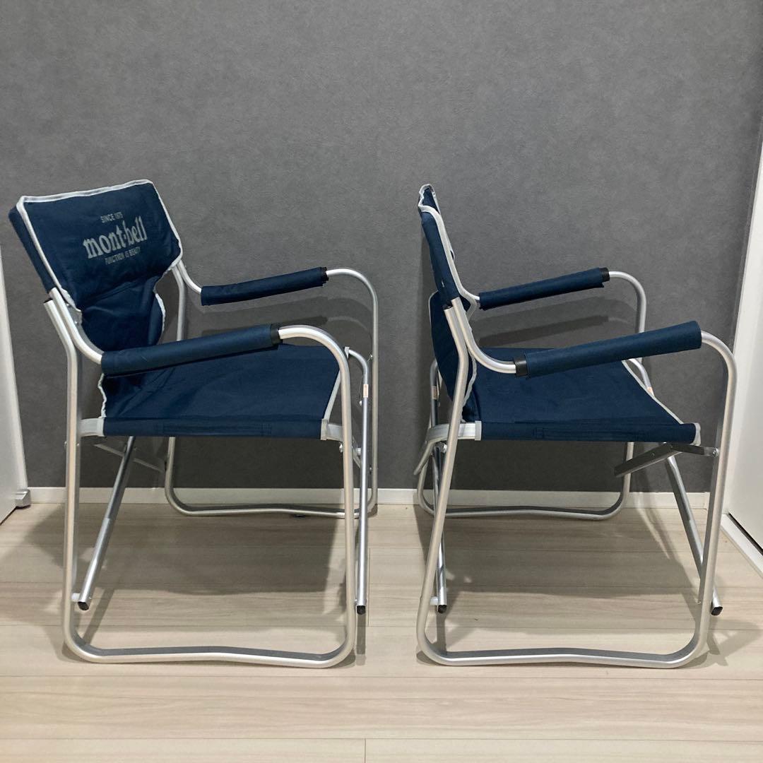mont-bell アウトドアチェア フォールディングフィールドチェア　2脚