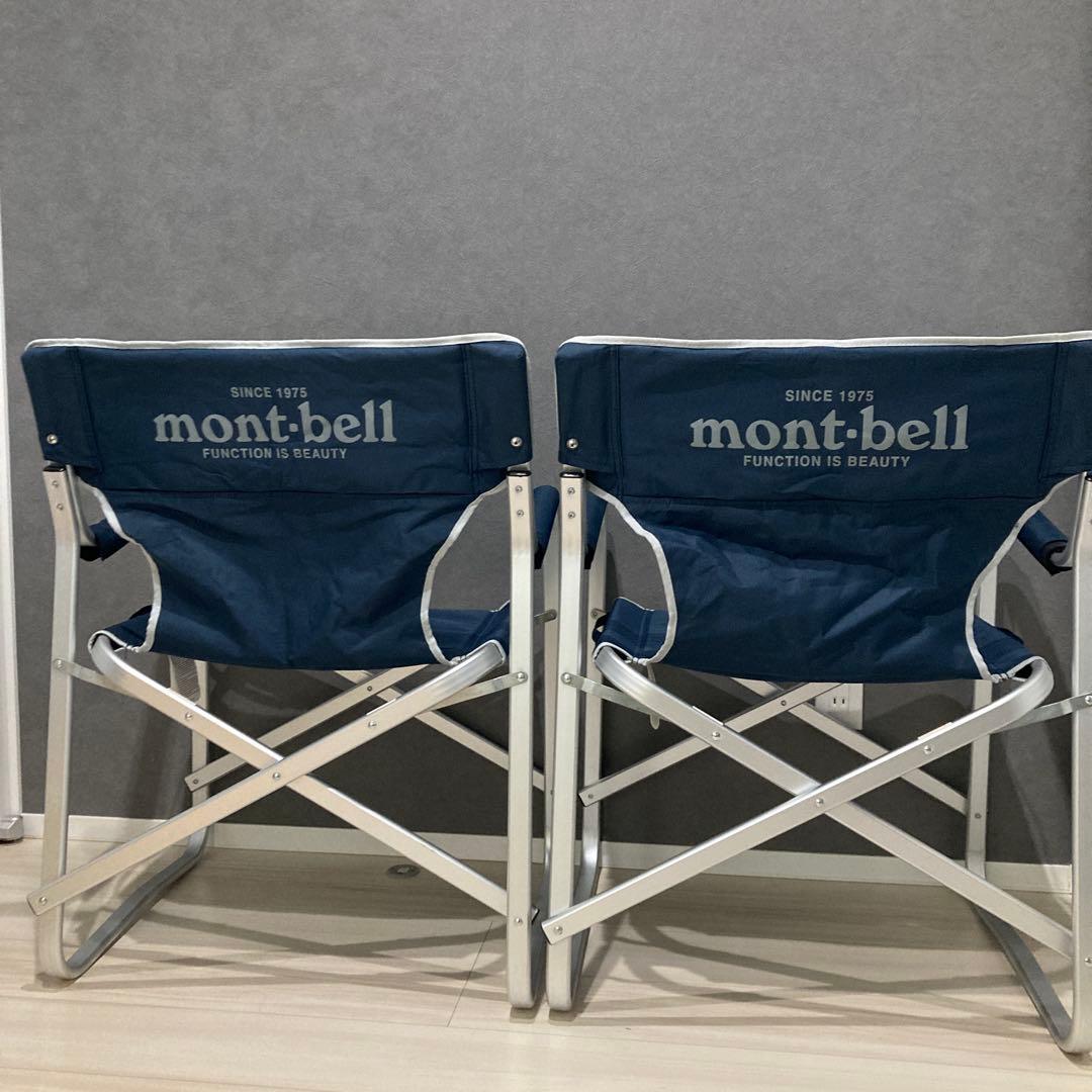 mont-bell アウトドアチェア フォールディングフィールドチェア　2脚
