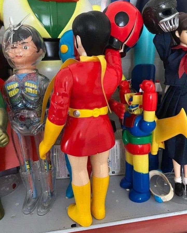 電波人間タックル　人形 26cm 通常塗装版