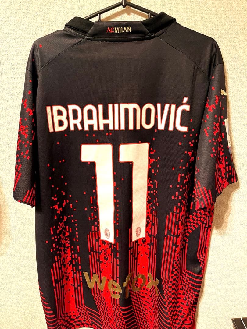 【XL】22-23 ACミラン×KOCHE イブラヒモビッチ ユニフォーム