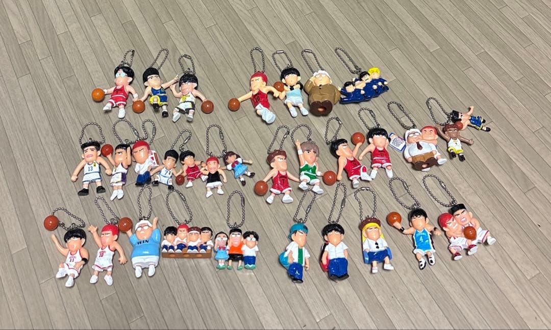 スラムダンク スラムスイング フィギュアキーホルダー まとめ売り