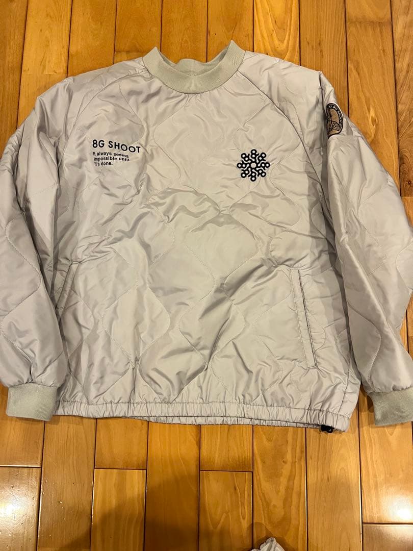 メンズウェア 8G SHOOT QUILTING PULLOVER JACKET&PANTS